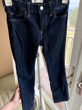 abercrombie kids dark indigo boys skinny jeans